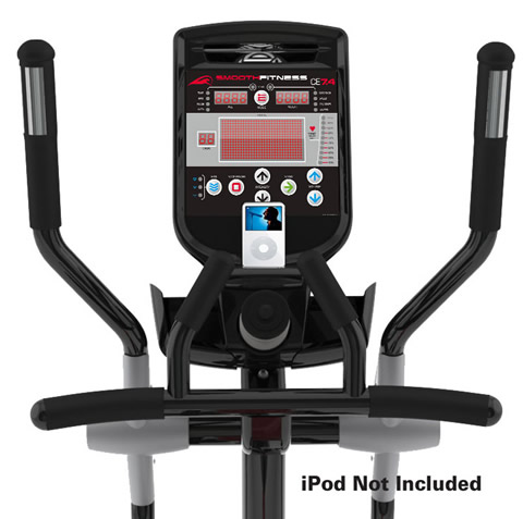 Smooth CE 7.4 Elliptical Trainer Consol Smooth CE 7.4 Elliptical Trainer Consol